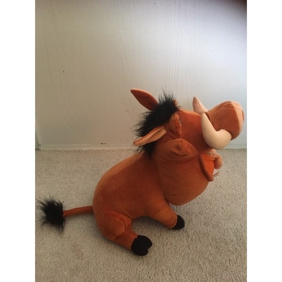 Feed Me Pumba fron lion king Talking Plush Disney - Picture 3 of 4